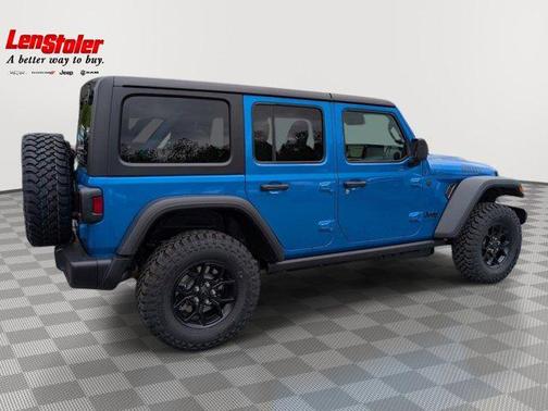 Hydro Blue Pearlcoat 2026 Jeep Wrangler Willys