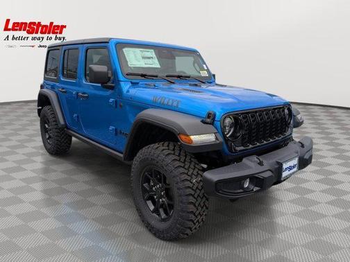 Hydro Blue Pearlcoat 2026 Jeep Wrangler Willys