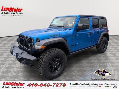 Hydro Blue Pearlcoat 2026 Jeep Wrangler Willys