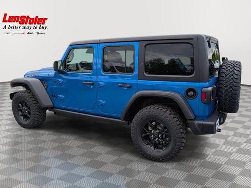 Hydro Blue Pearlcoat 2026 Jeep Wrangler Willys