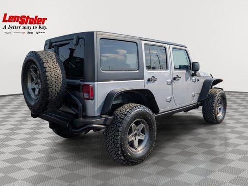 Billet Silver Metallic Clearcoat 2015 Jeep Wrangler Unlimited Willys Wheeler