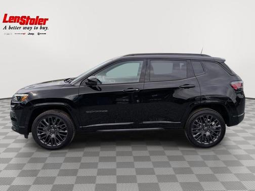 Diamond Black Crystal Pearlcoat 2022 Jeep Compass High Altitude