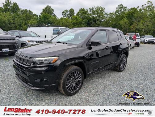 Diamond Black Crystal Pearlcoat 2022 Jeep Compass High Altitude
