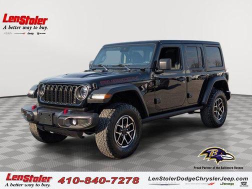 Black Clearcoat 2024 Jeep Wrangler Rubicon