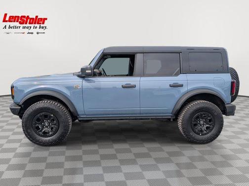 Azure Gray Metallic Tri-Coat 2024 Ford Bronco Wildtrak