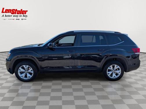 Deep Black Pearl 2018 Volkswagen Atlas 2.0T S