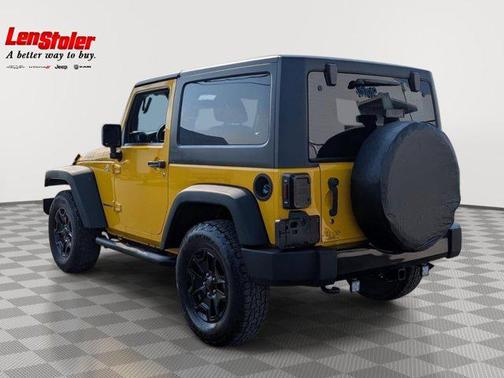 Baja Yellow Clearcoat 2015 Jeep Wrangler Willys Wheeler