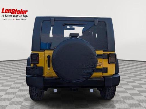 Baja Yellow Clearcoat 2015 Jeep Wrangler Willys Wheeler