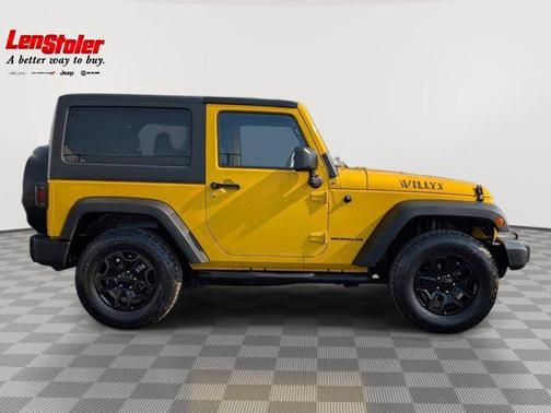 Baja Yellow Clearcoat 2015 Jeep Wrangler Willys Wheeler