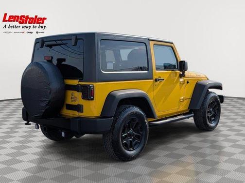 Baja Yellow Clearcoat 2015 Jeep Wrangler Willys Wheeler