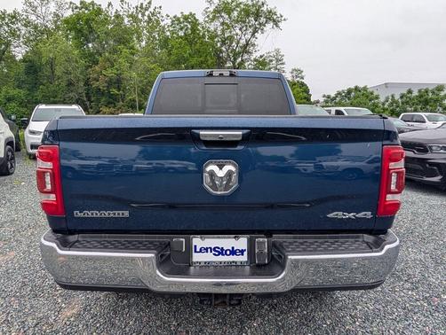Patriot Blue Pearlcoat 2022 RAM 3500 Laramie Mega Cab 4x4 6'4' Box