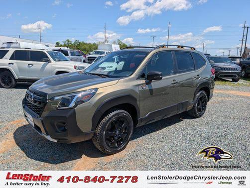 Autumn Green Metallic 2024 Subaru Forester Wilderness
