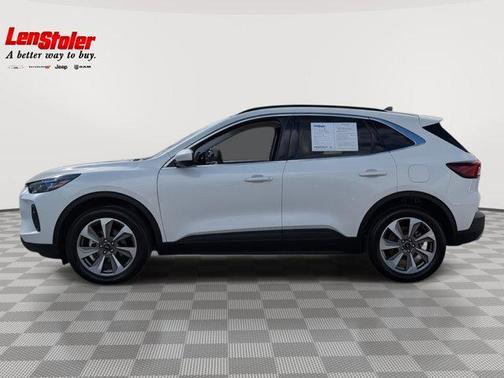 Star White Metallic Tri-Coat 2025 Ford Escape Platinum