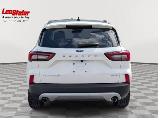 Star White Metallic Tri-Coat 2025 Ford Escape Platinum