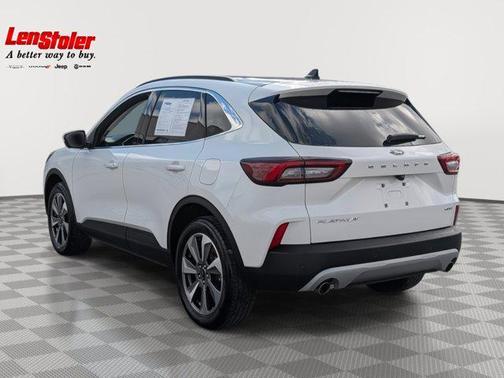 Star White Metallic Tri-Coat 2025 Ford Escape Platinum