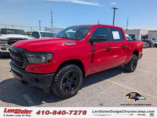 Flame Red Clearcoat 2023 RAM 1500 Tradesman