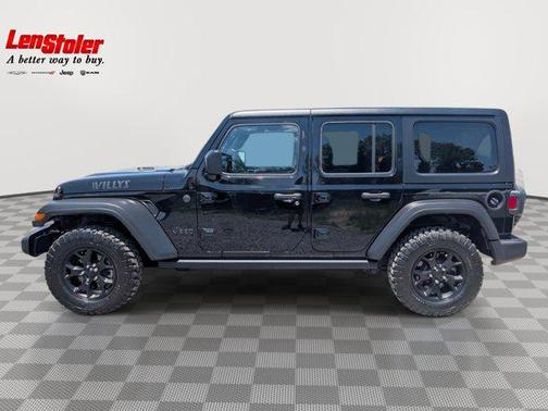 Black Clearcoat 2023 Jeep Wrangler Sport S