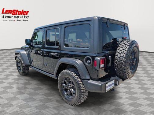 Black Clearcoat 2023 Jeep Wrangler Sport S