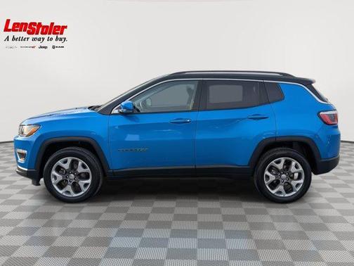 Laser Blue Pearlcoat 2019 Jeep Compass Limited