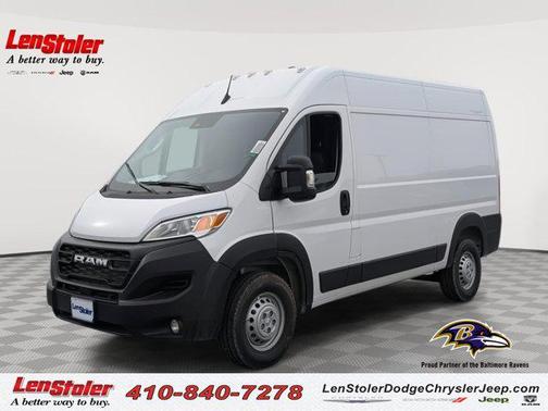 Bright White Clearcoat 2026 RAM ProMaster 2500 Tradesman