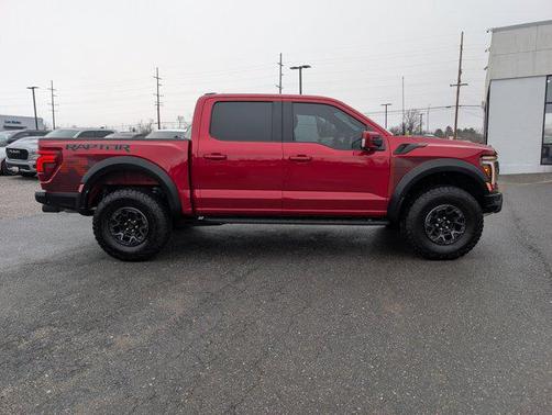 Rapid Red Metallic Tinted Clearcoat 2024 Ford F-150 Raptor