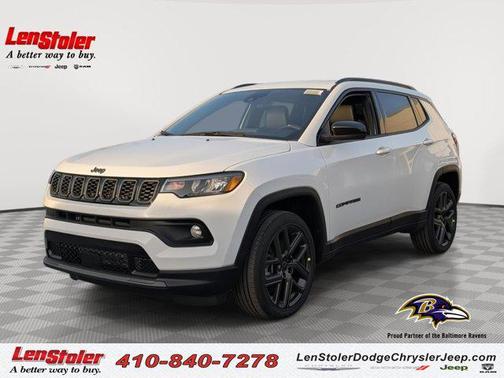 Bright White Clearcoat 2026 Jeep Compass Latitude