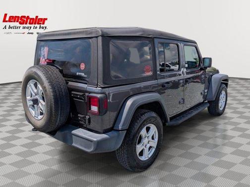 Granite Crystal Metallic Clearcoat 2019 Jeep Wrangler Unlimited Sport