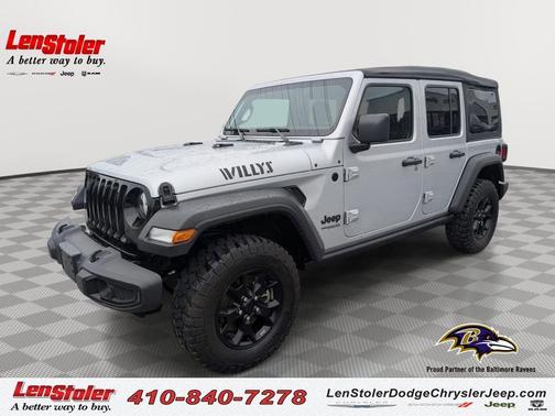 Silver Zynith Clearcoat 2022 Jeep Wrangler Unlimited Sport