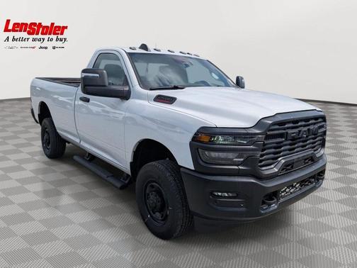 Bright White Clearcoat 2026 RAM 2500 Tradesman Regular Cab 4x4 8' Box
