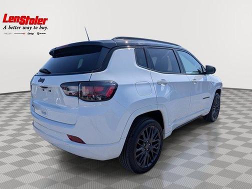 Bright White Clearcoat 2022 Jeep Compass High Altitude