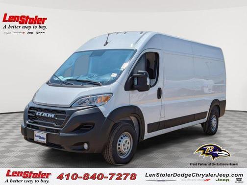Bright White Clearcoat 2024 RAM ProMaster 3500 High Roof