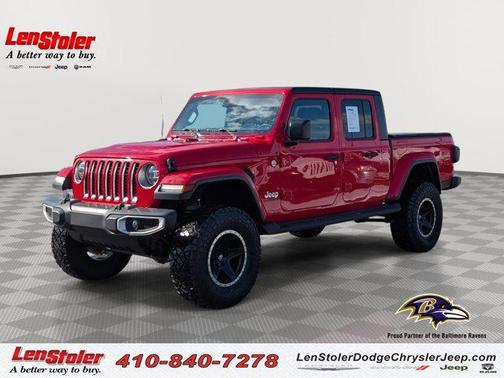Firecracker Red Clearcoat 2020 Jeep Gladiator Overland