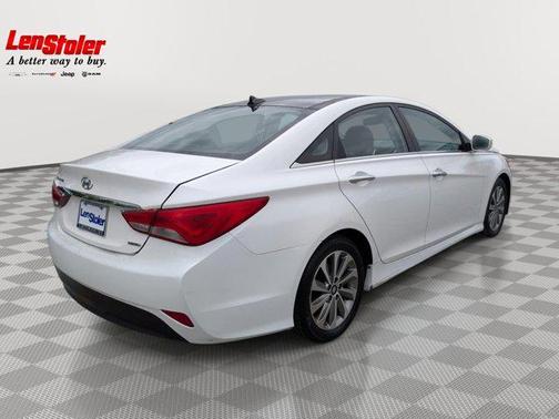 Pearl White 2014 Hyundai SONATA Limited