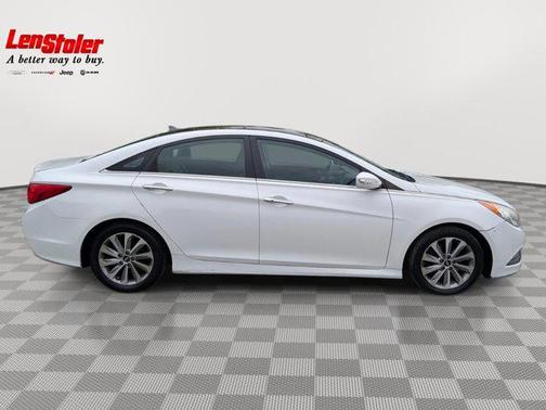 Pearl White 2014 Hyundai SONATA Limited