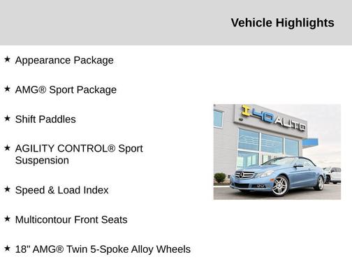 2011 Mercedes-Benz E-Class E 350