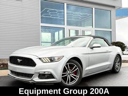 Ingot Silver 2017 Ford Mustang EcoBoost Premium