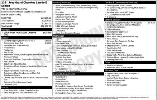 2021 Jeep Grand Cherokee Laredo