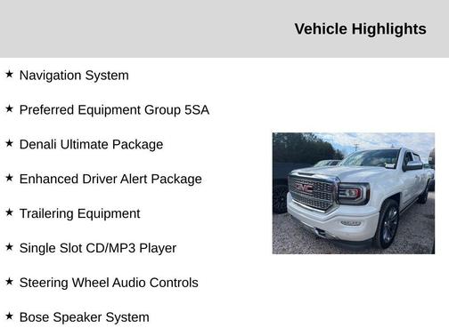 2018 GMC Sierra 1500 Denali