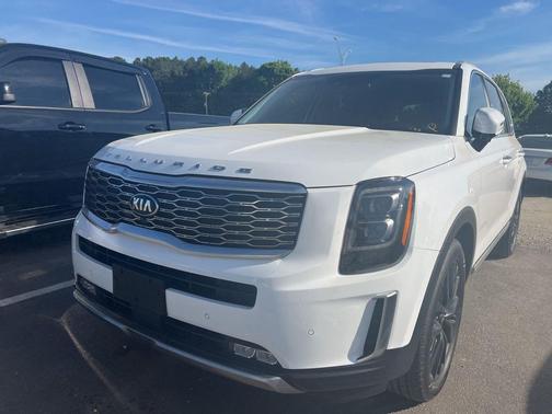 Glacial White Pearl 2021 Kia Telluride SX