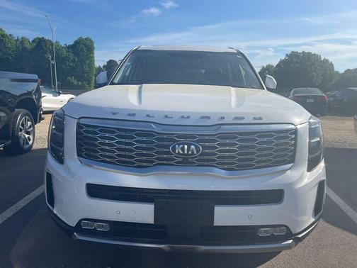 Glacial White Pearl 2021 Kia Telluride SX