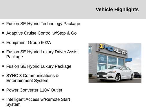 2017 Ford Fusion Hybrid SE