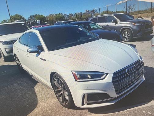 Glacier White 2018 Audi S5 3.0T Prestige