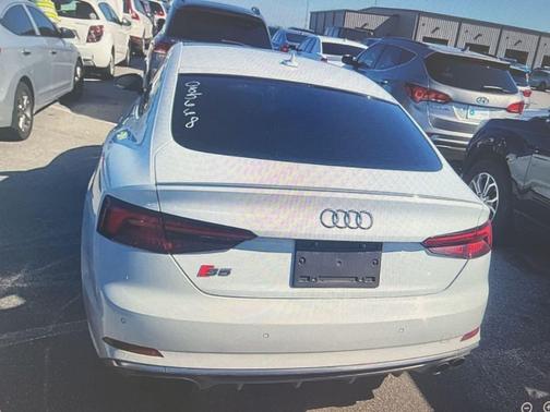 Glacier White 2018 Audi S5 3.0T Prestige