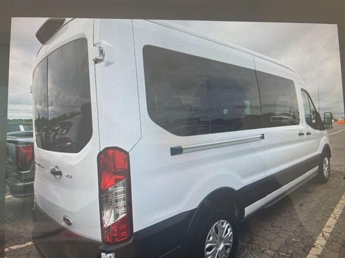 Oxford White 2025 Ford Transit-350 XLT