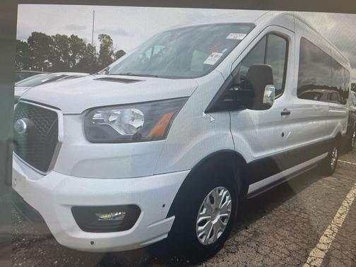 Oxford White 2025 Ford Transit-350 XLT