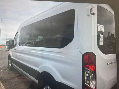 Oxford White 2025 Ford Transit-350 XLT