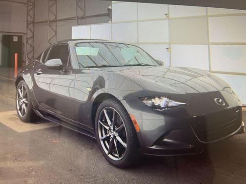 Machine Gray 2017 Mazda MX-5 Miata RF Launch Edition