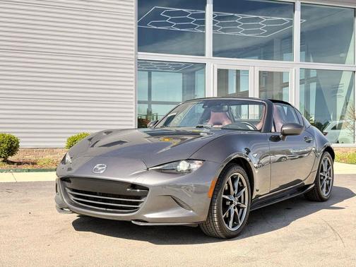 Machine Gray 2017 Mazda MX-5 Miata RF Launch Edition
