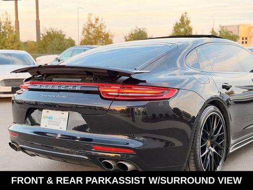 Black 2018 Porsche Panamera Turbo Executive