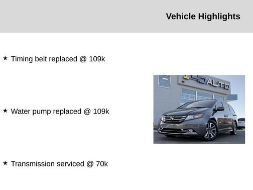 2015 Honda Odyssey EX-L